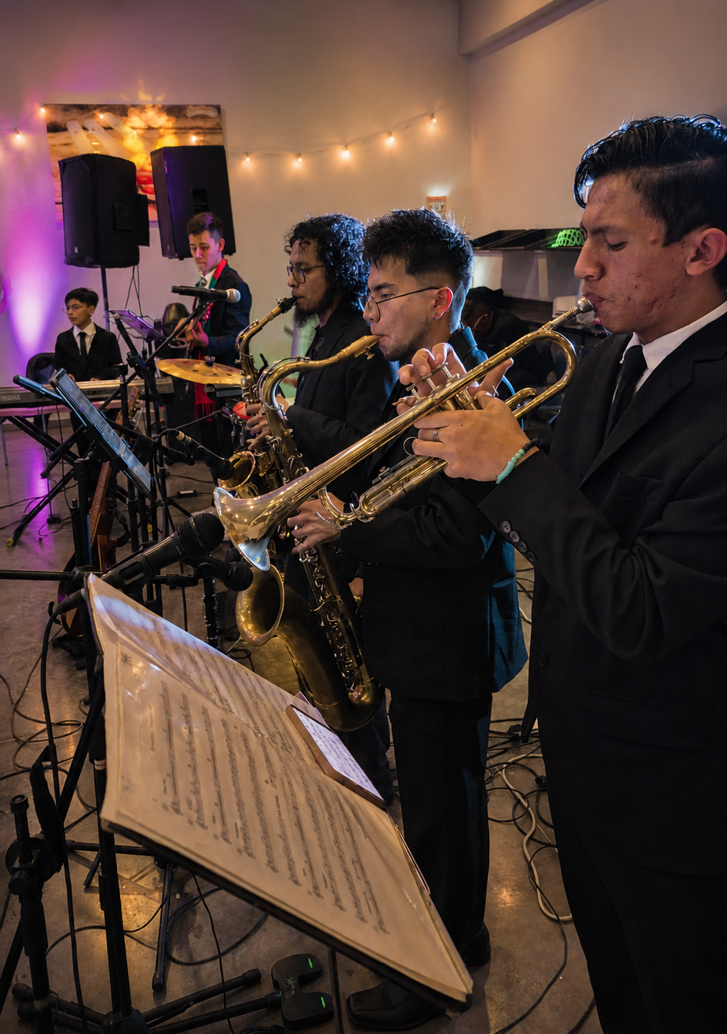 Nueva Aventura Orquesta tocando en vivo